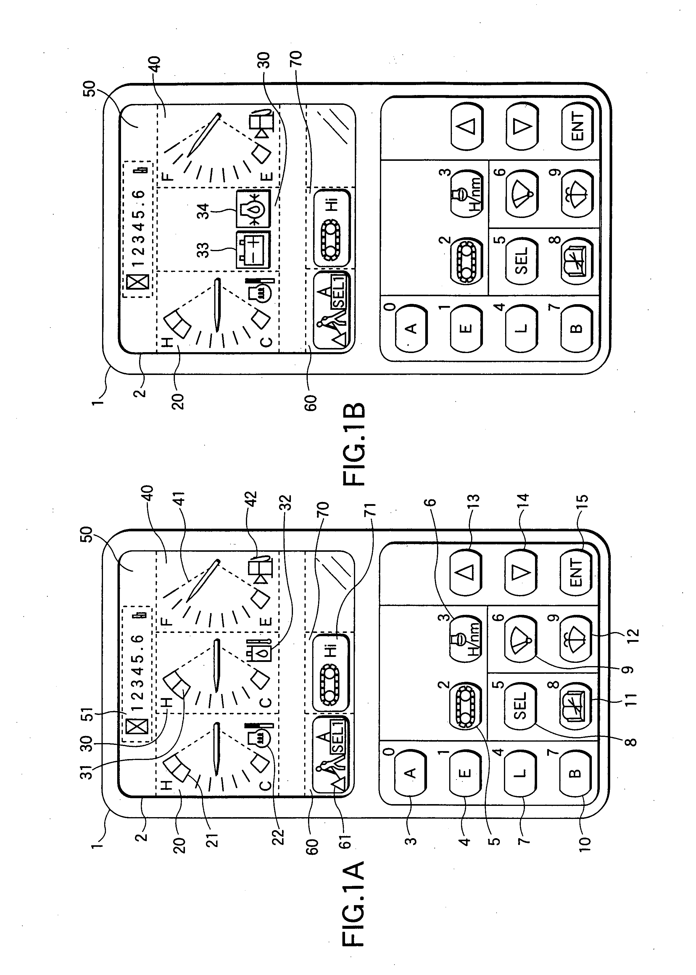 Display device for working machine