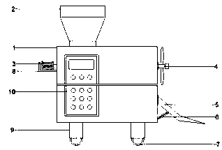 Peanut crushing and germ flattening equipment