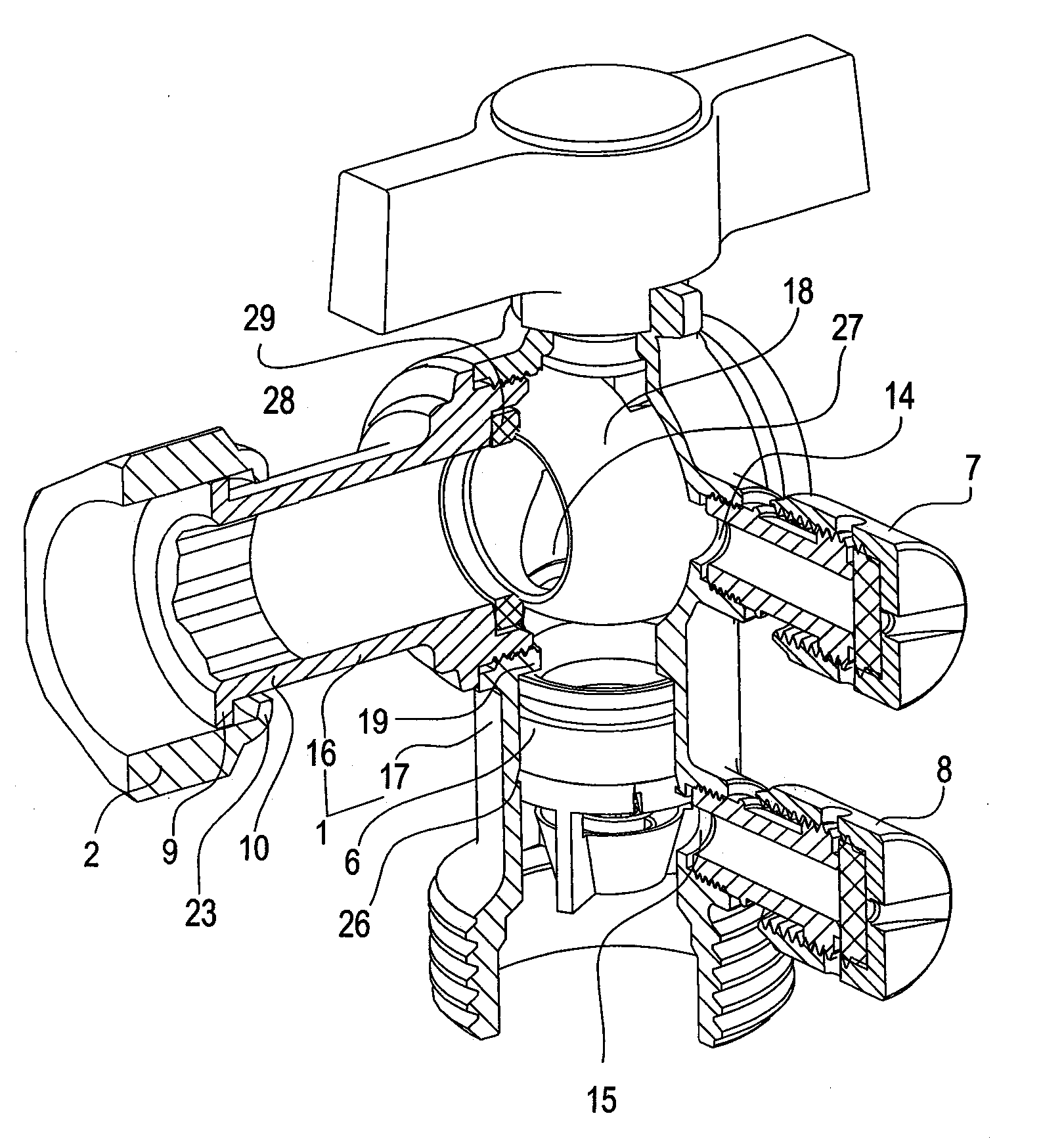 Check valve special for water meter