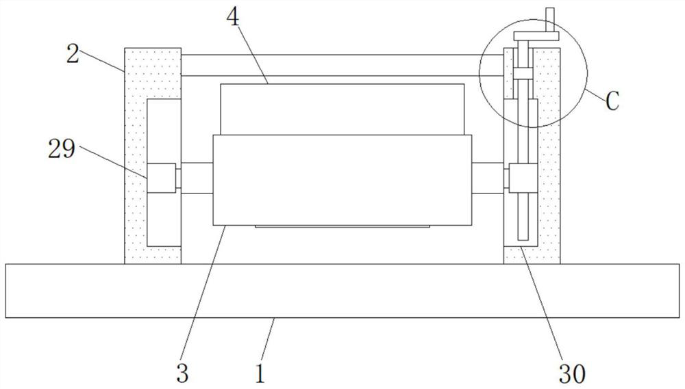 Wood guide device for thicknesser machining