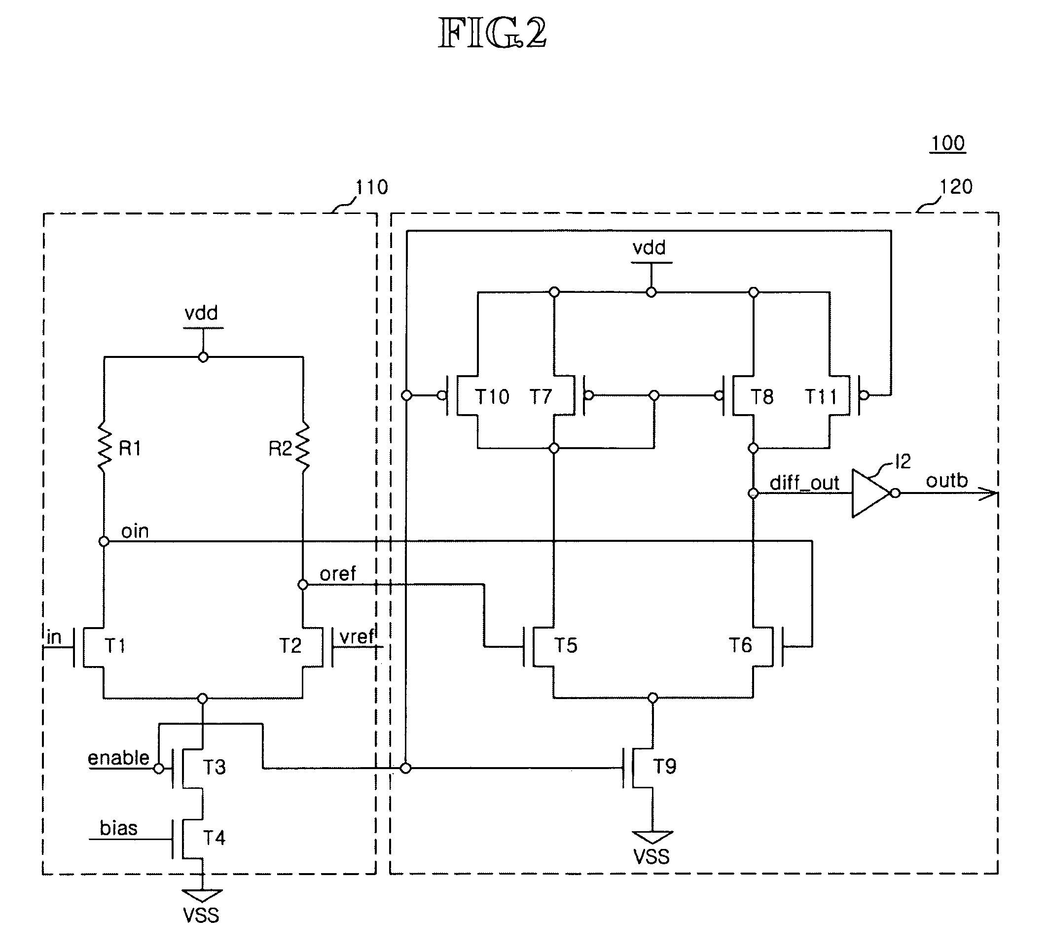 Input circuit for semiconductor integrated circuit
