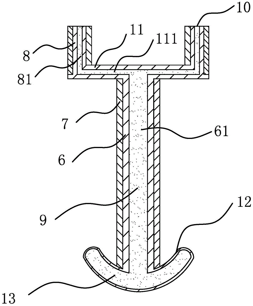 Mosquito repellent structure in a kind of led energy-saving lamp