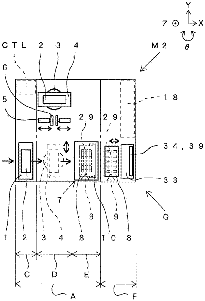 Electronic component manufacturing device and manufacturing method