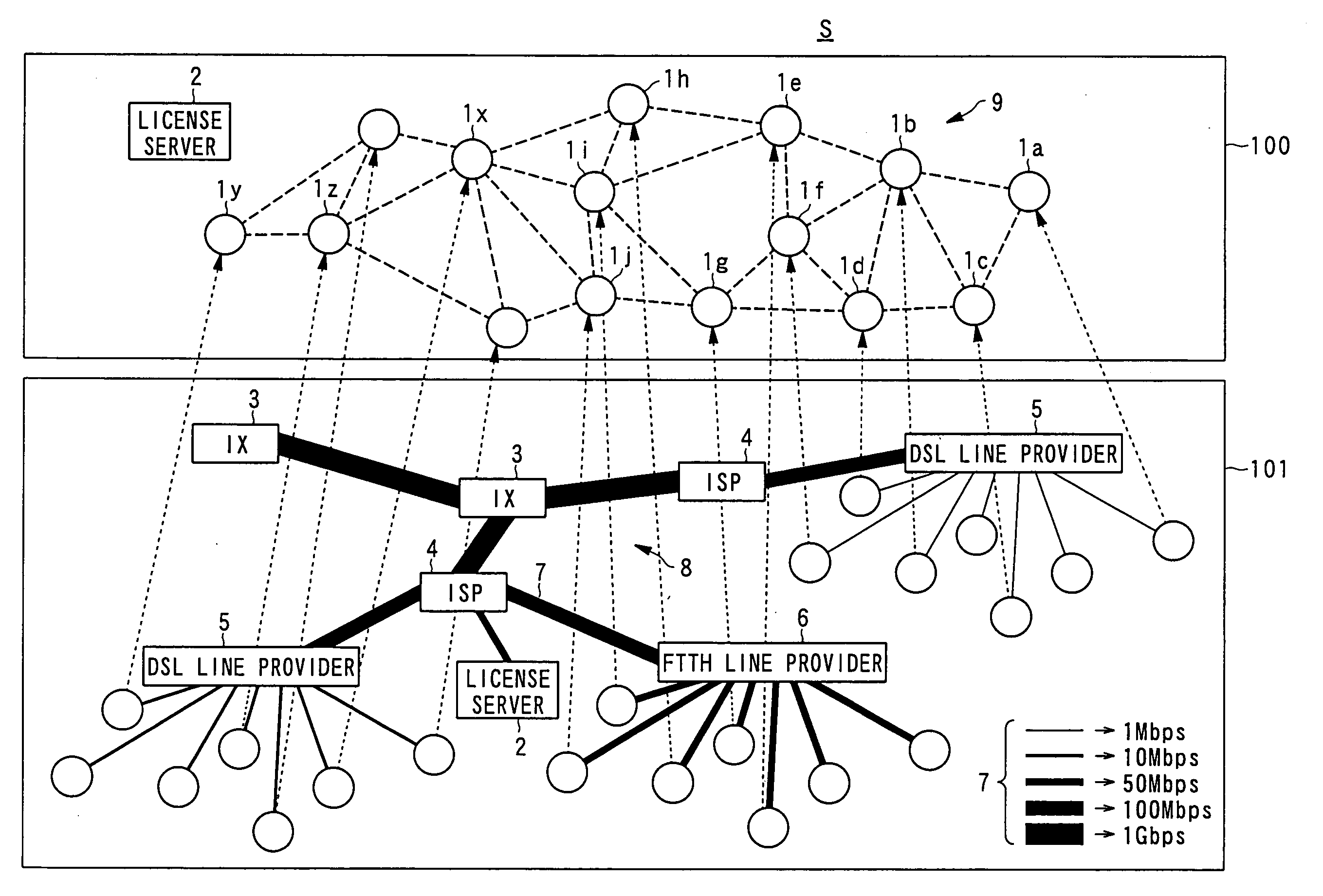 Information delivery system, node device, method to issue unrestricted data, and the like