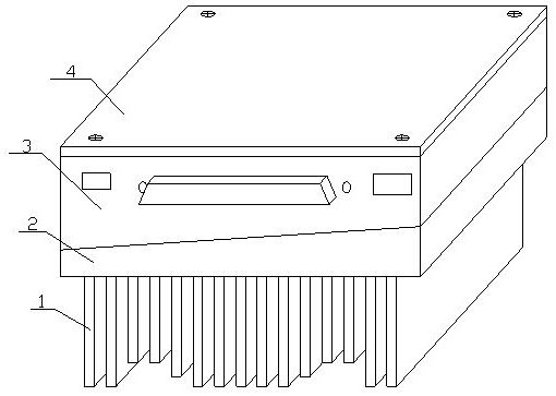 Bevel type multi-tube semiconductor laser coupling equipment