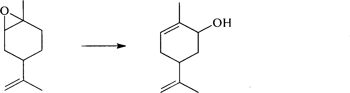 Method for synthesizing carvone