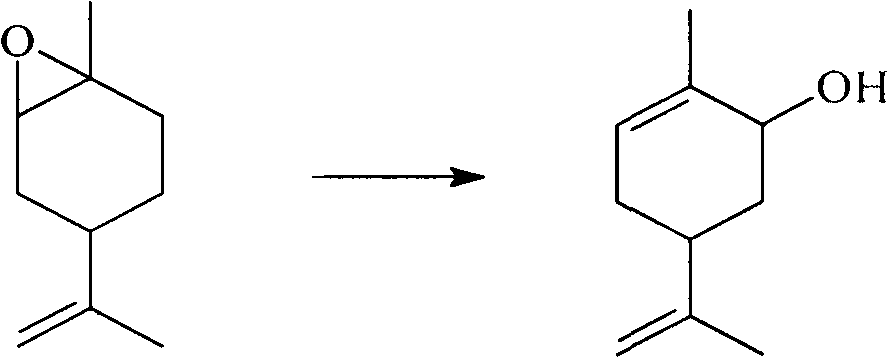 Method for synthesizing carvone