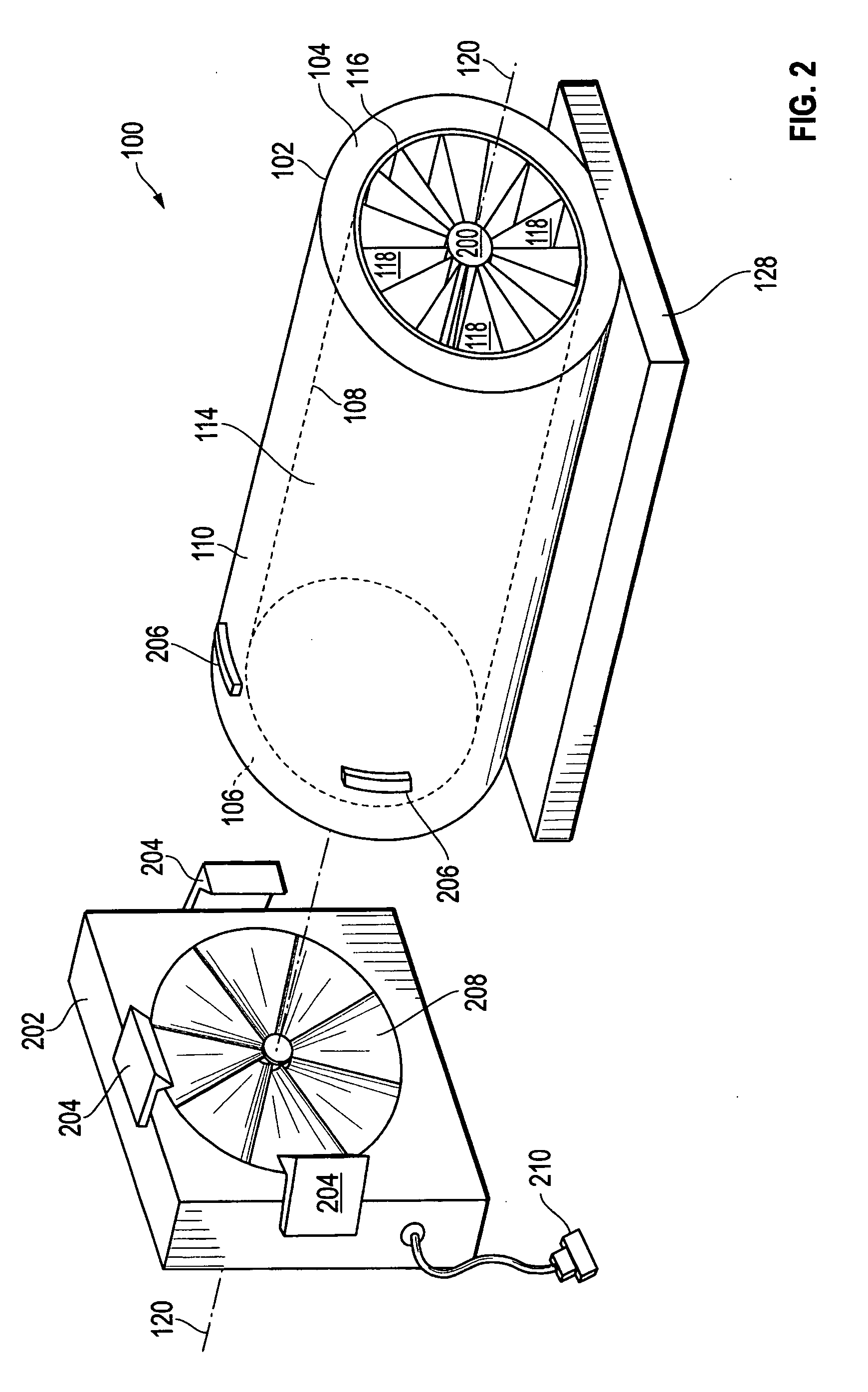 Heat sink for distributing a thermal load