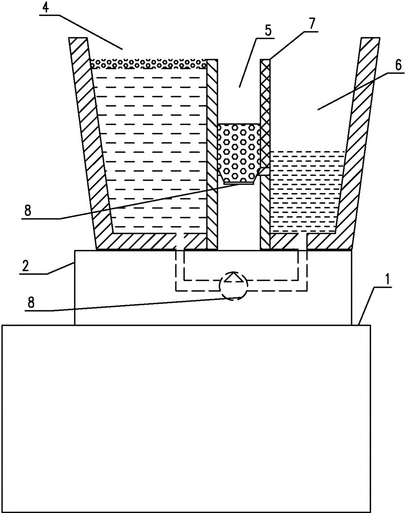 Electrical discharge machining device