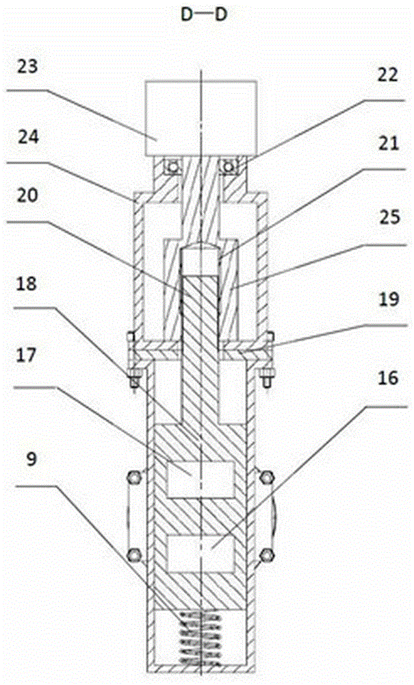 Quantitative mixing device for liquid fuel of vehicle engine