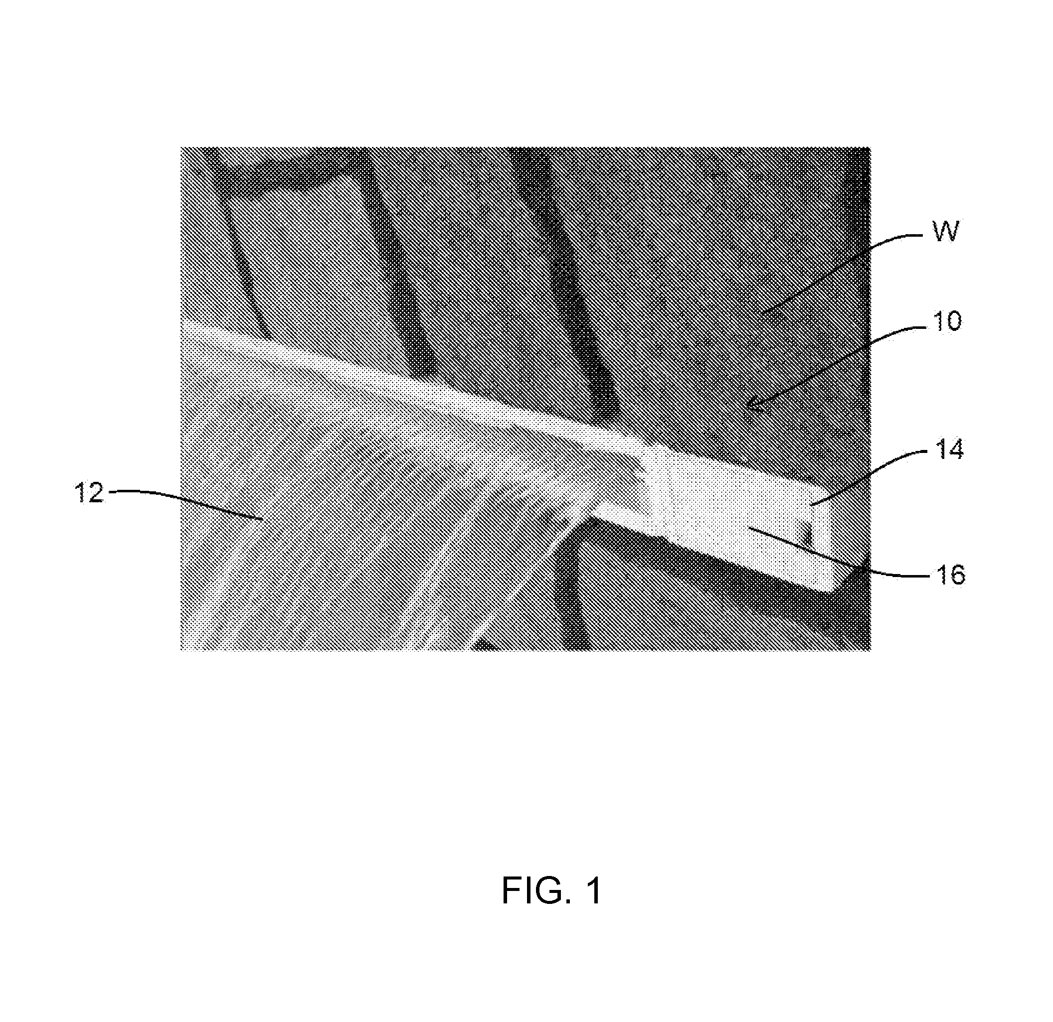 Lighted waterfall device