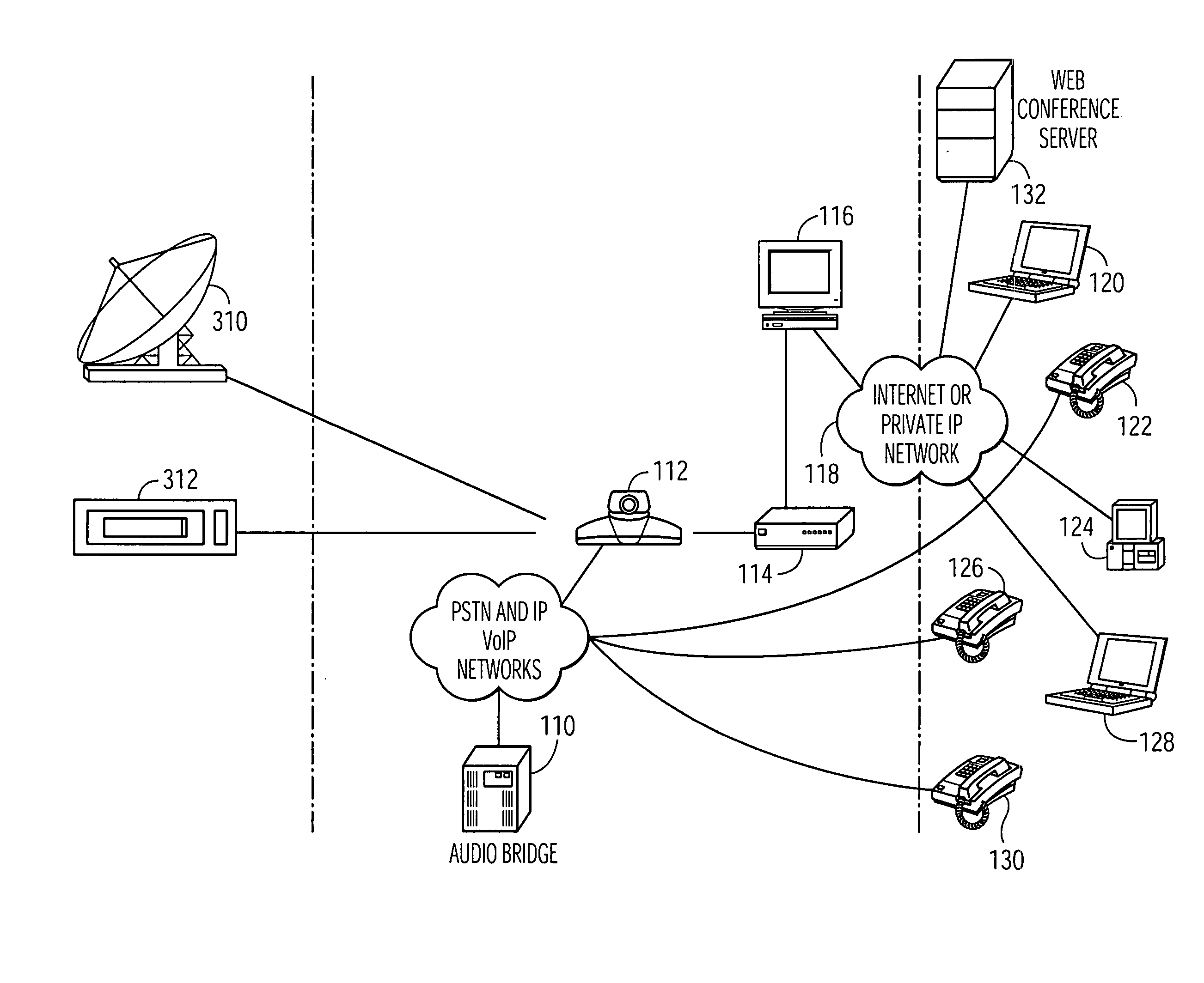 Web data conferencing system and method with full motion interactive video