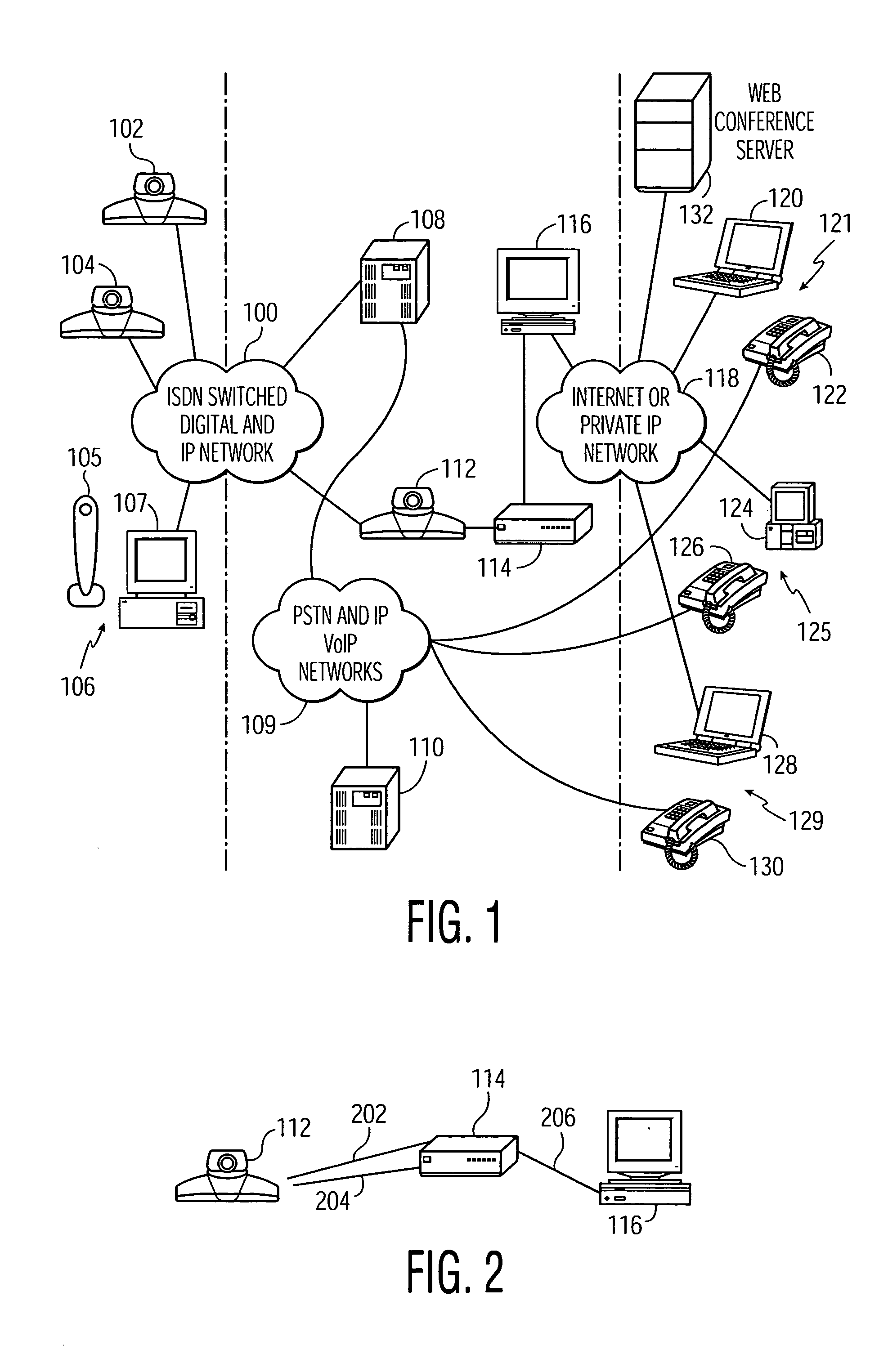 Web data conferencing system and method with full motion interactive video