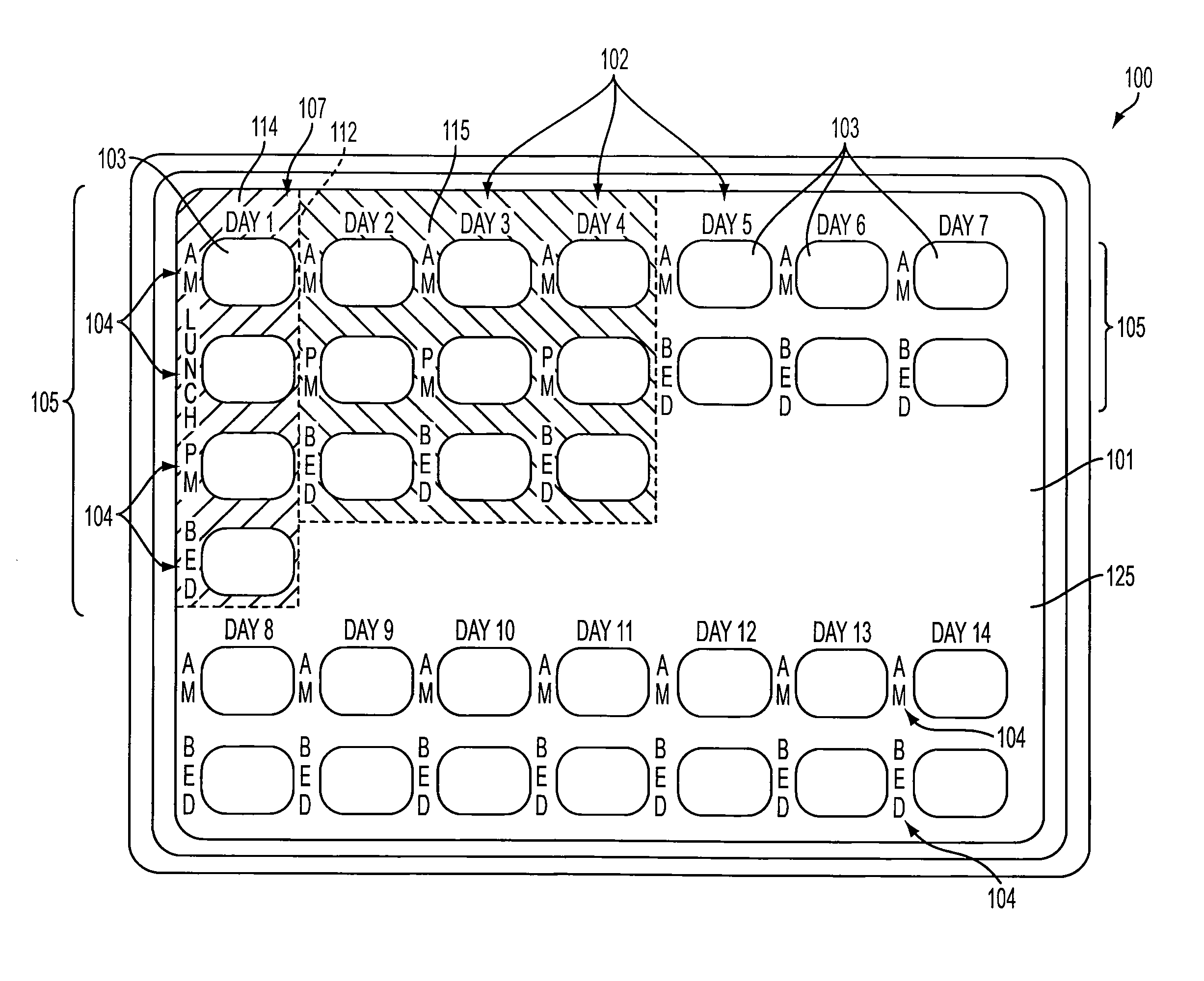 Dispenser For Progestin Used For Acute Maintenance Treatment Of DUB