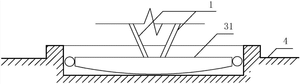 Antiseismic-collapse self-vibration-reducing structure