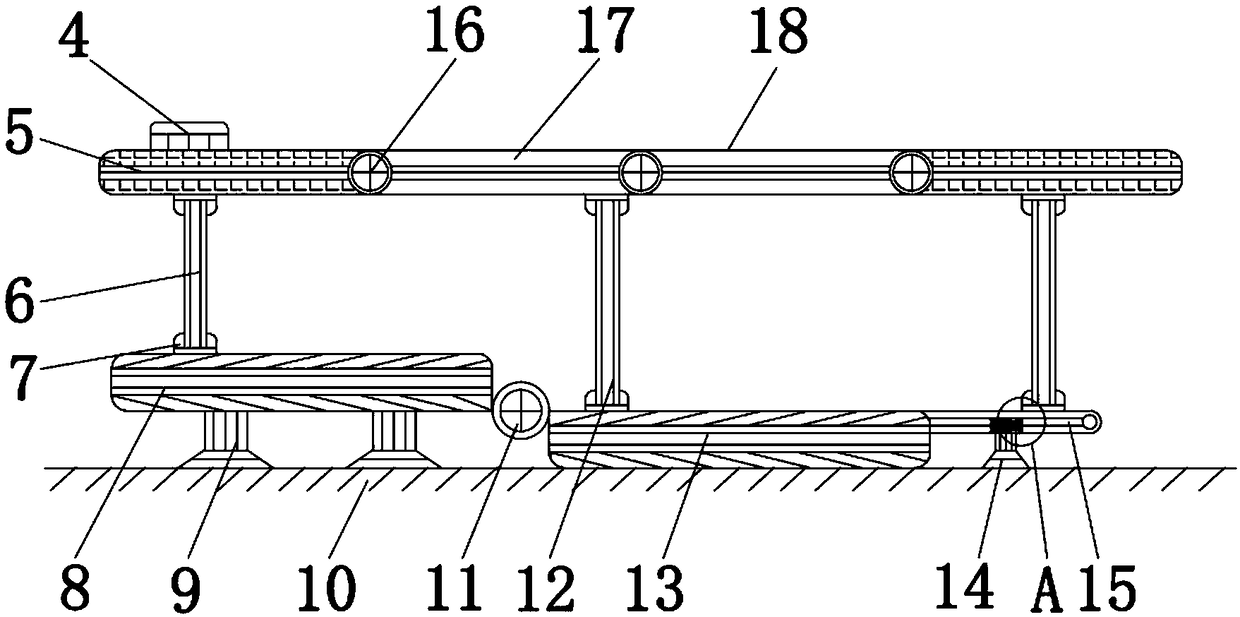 Anti-theft sharing folding bed