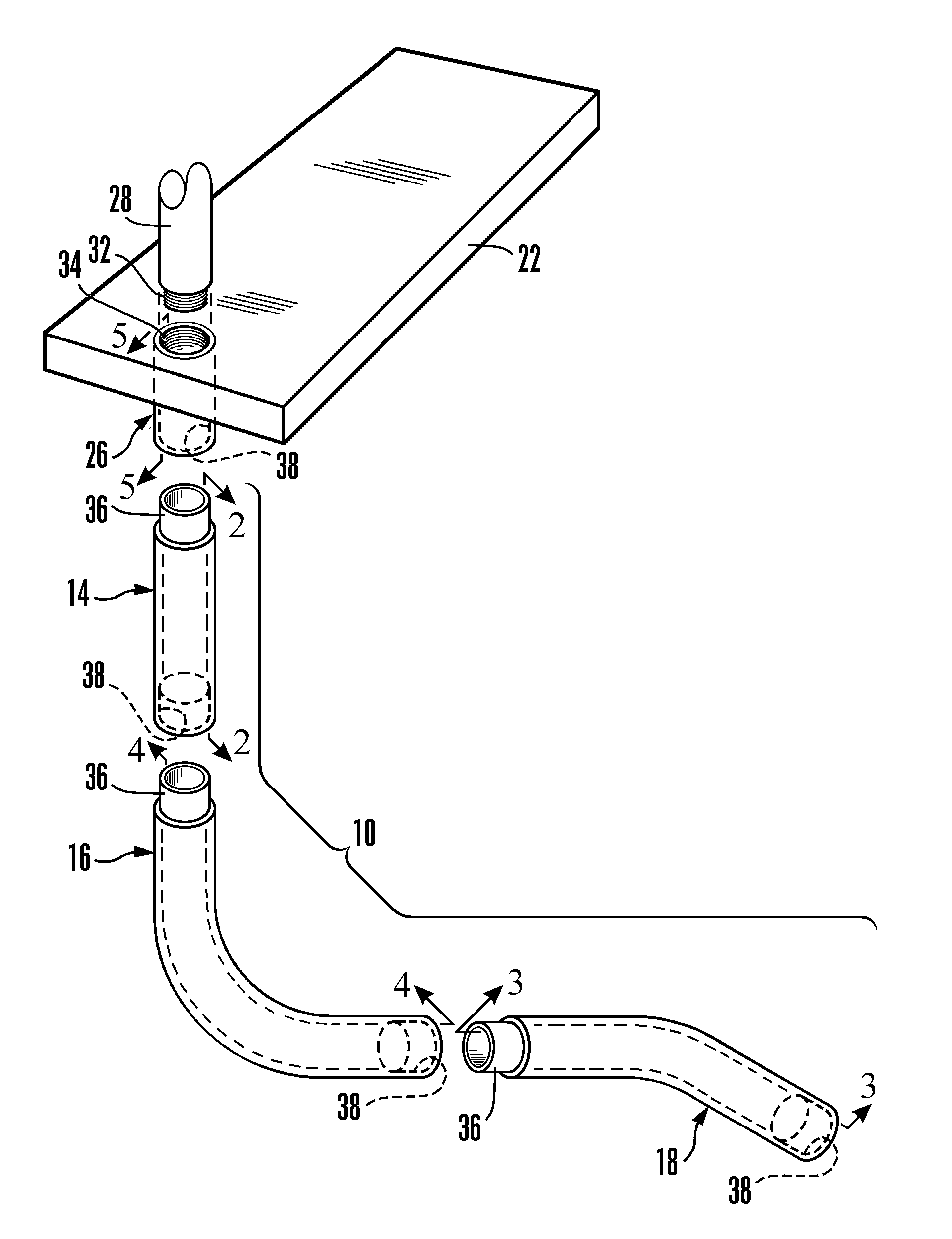 Electrical conduit with internal lining