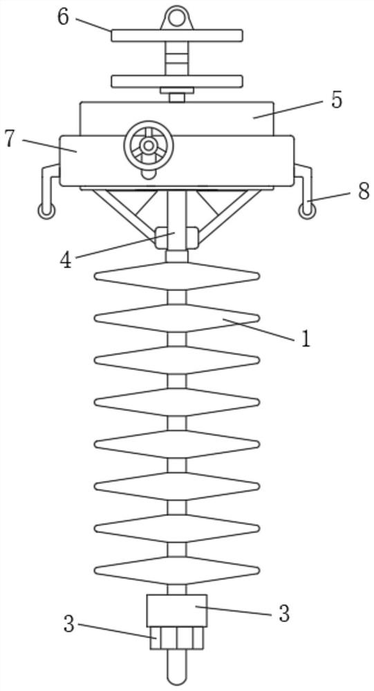 Rotatable pin insulator