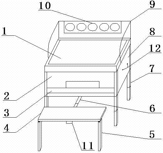 Portable multifunctional table and chair