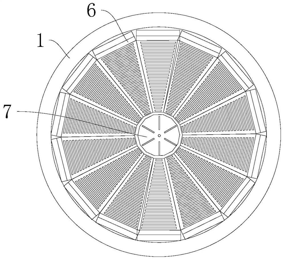 Grinding process and grinding cylinder structure of a horizontal ball mill