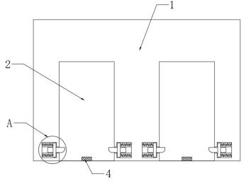 Battery replacement cabinet for charging storage battery