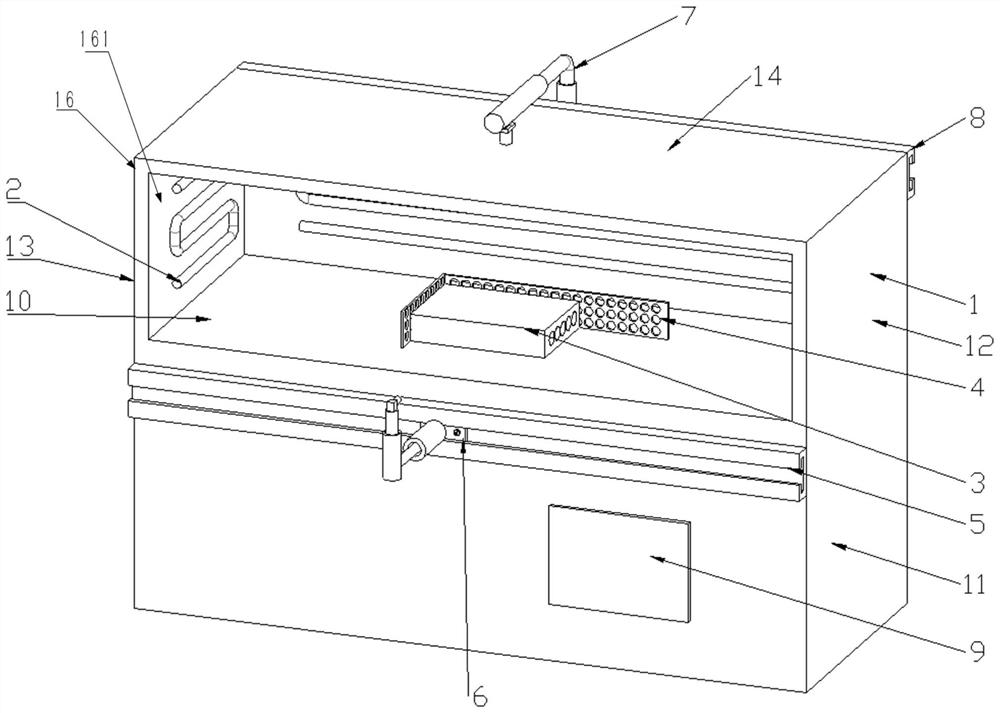 Tire composite material thermal expansion coefficient measuring system