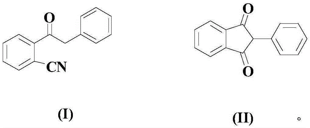 Hydrindene-1,3-dione compound catalysis synthetic method