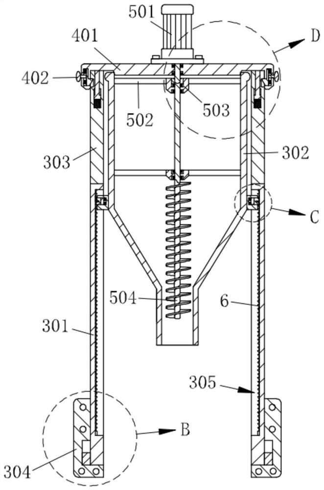 Quantitative packaging and sealing device for mashed garlic production