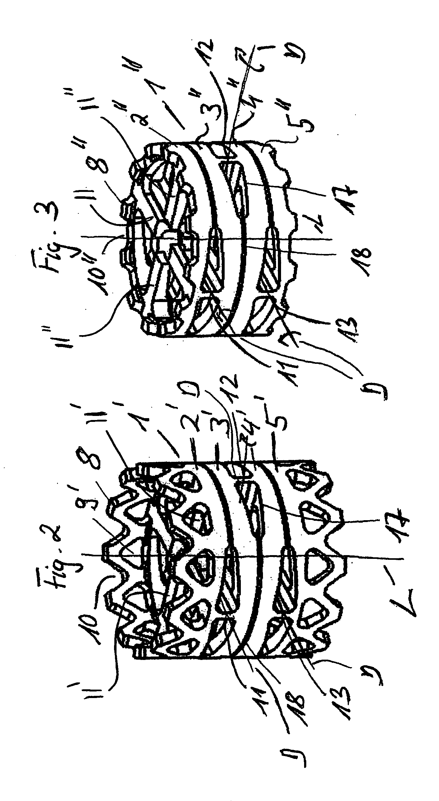 Implant with one piece swivel joint