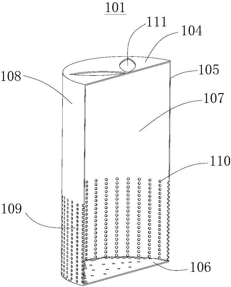 Air purifier module, air purifying device and air purifying method