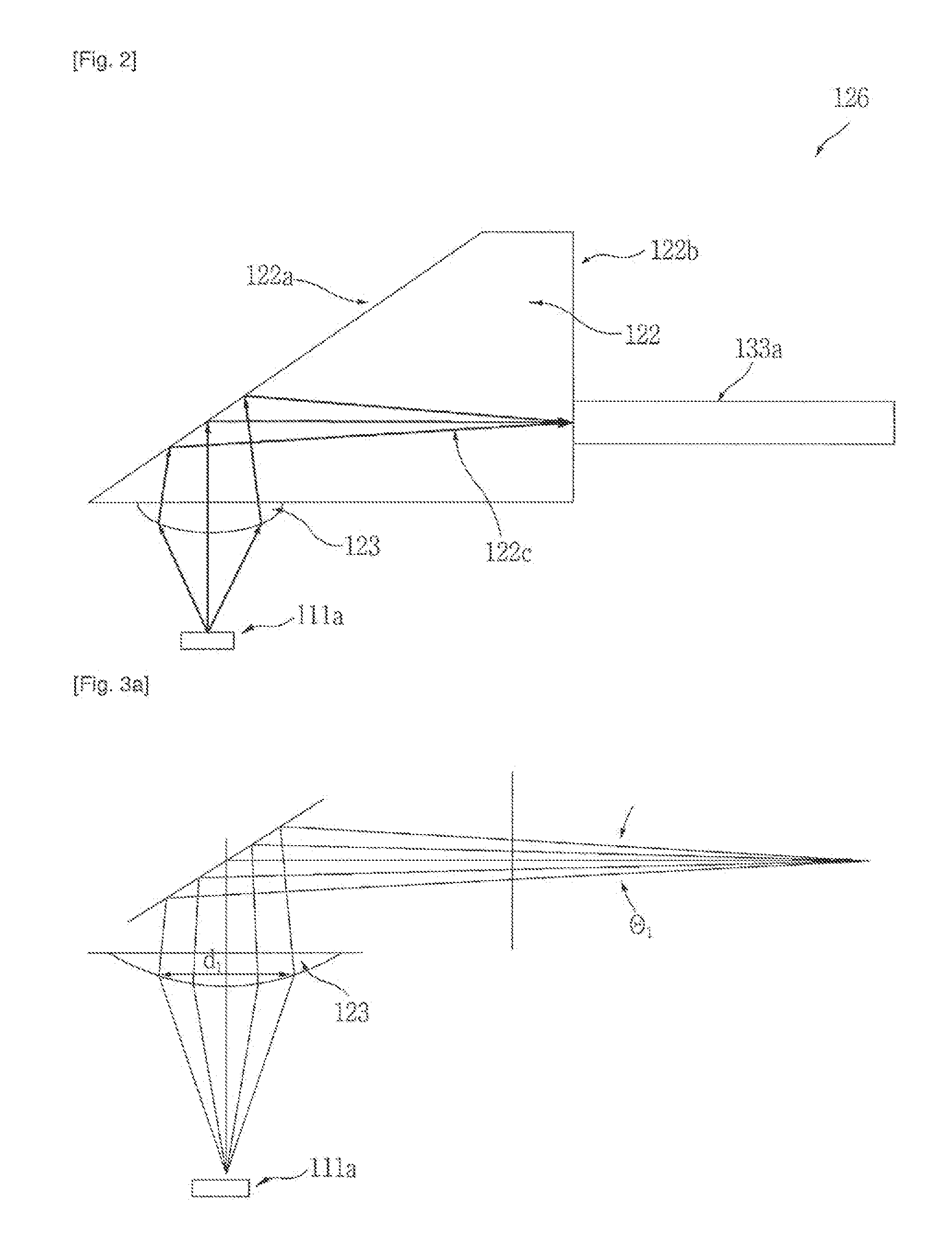 Optical transmission and receiving device for implementing passive alignment of components and method for passively aligning components