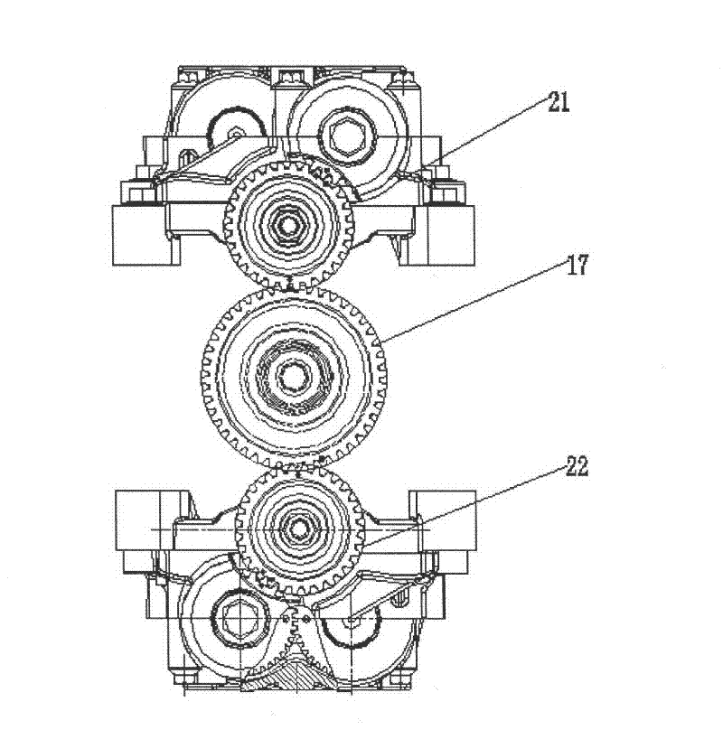 Engine balance shaft noise testing device