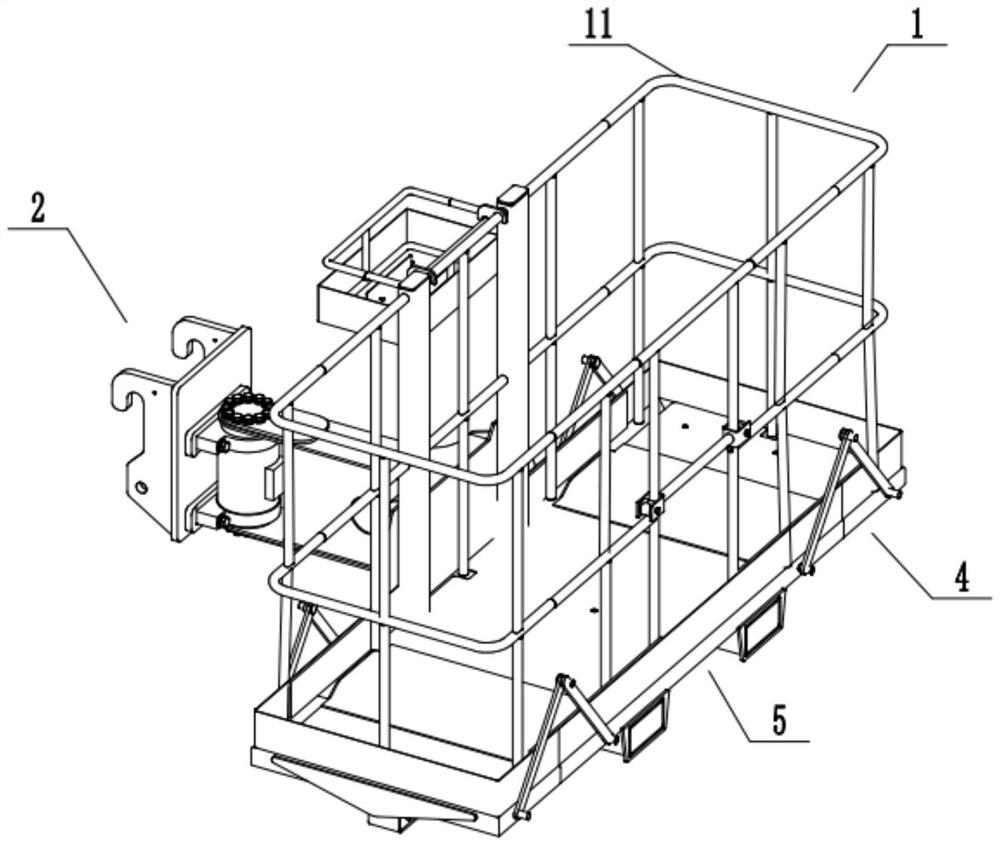 Operation platform and control method thereof and telescopic boom forklift