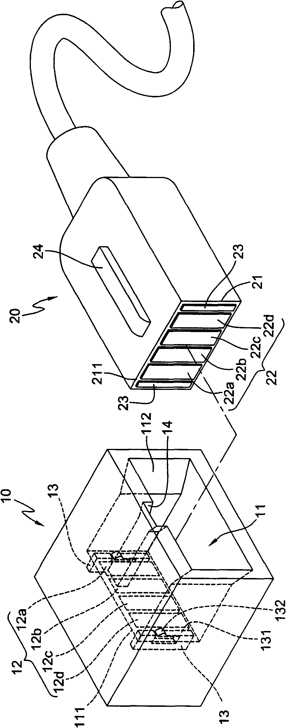 Electric connector assembly