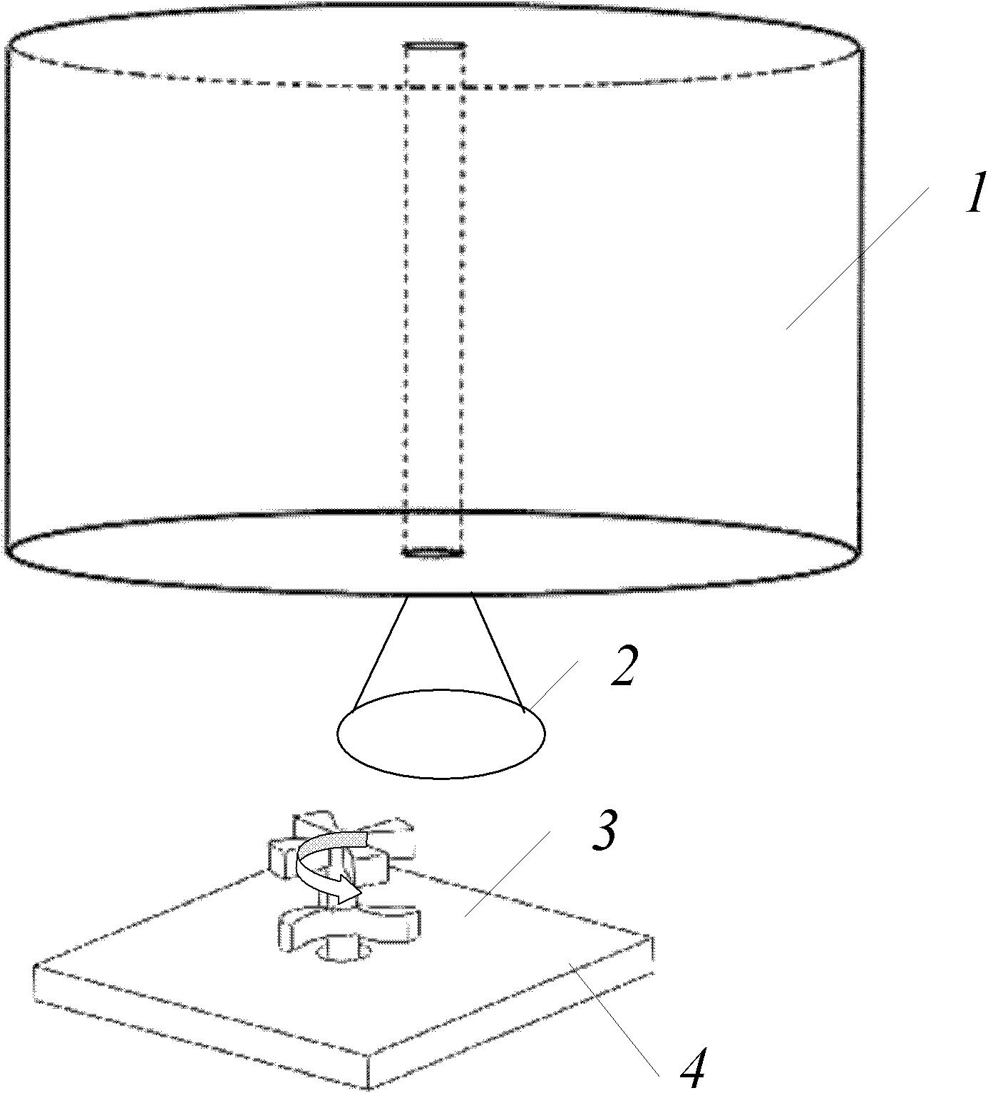 Composite material double-body rotor for light motor