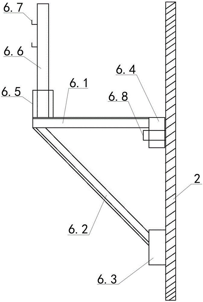 Oversize storage tank construction platform system and forward-erection construction method thereof