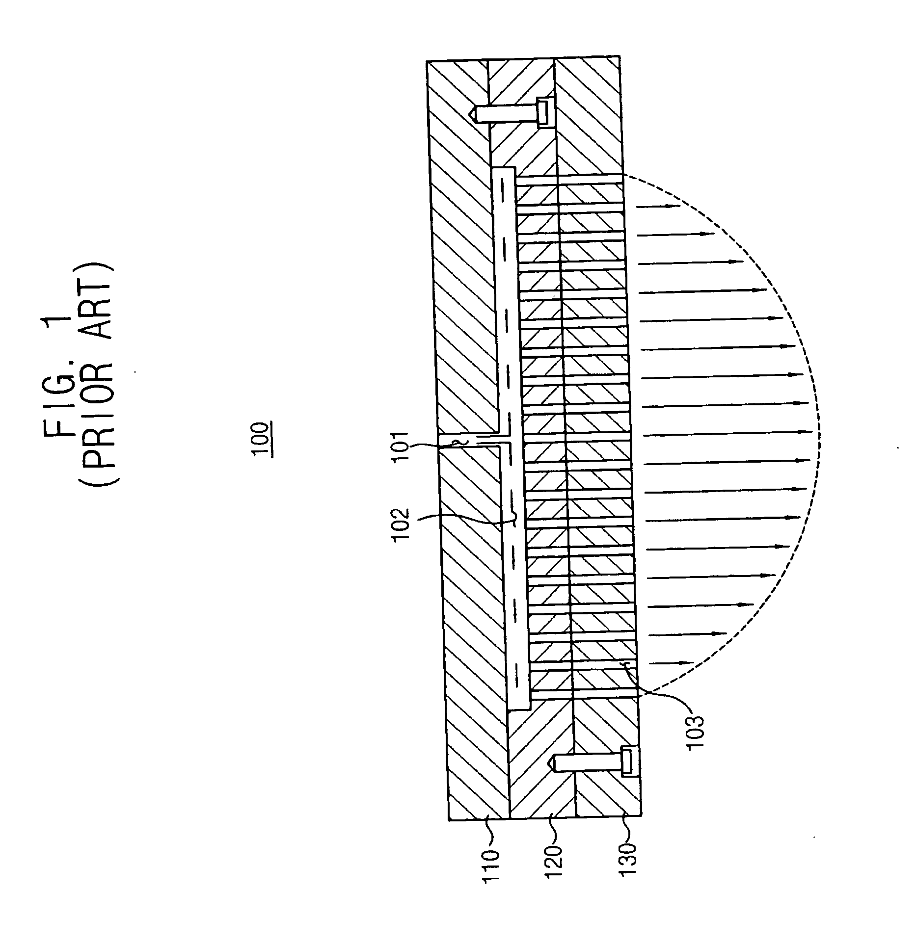 Showerheads for providing a gas to a substrate and apparatus and methods using the showerheads