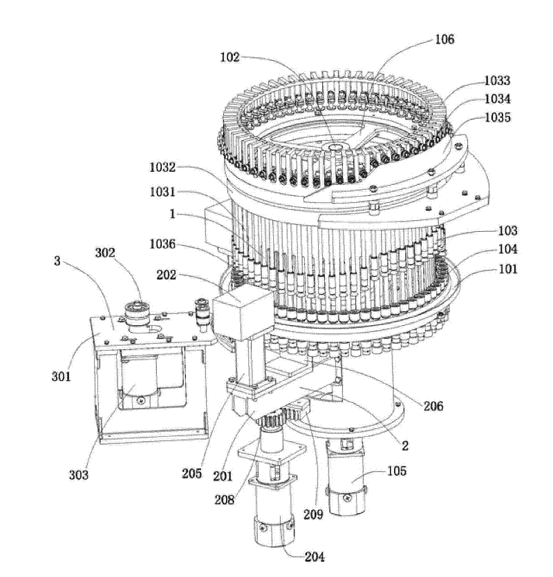 Foreign matter inspection device for automatic light inspection machine