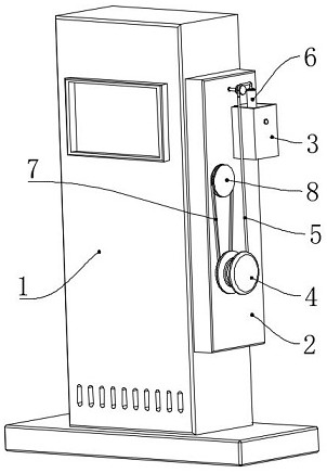 An intelligent charging system for automobiles with remote control function