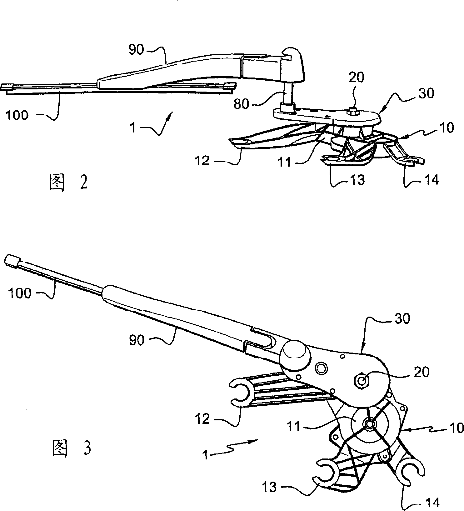 Drive mechanism especially for a window wiping device with an elliptical wiping motion