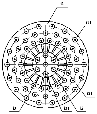 Tail gas scrubbing tower adopting gas-liquid separation membrane