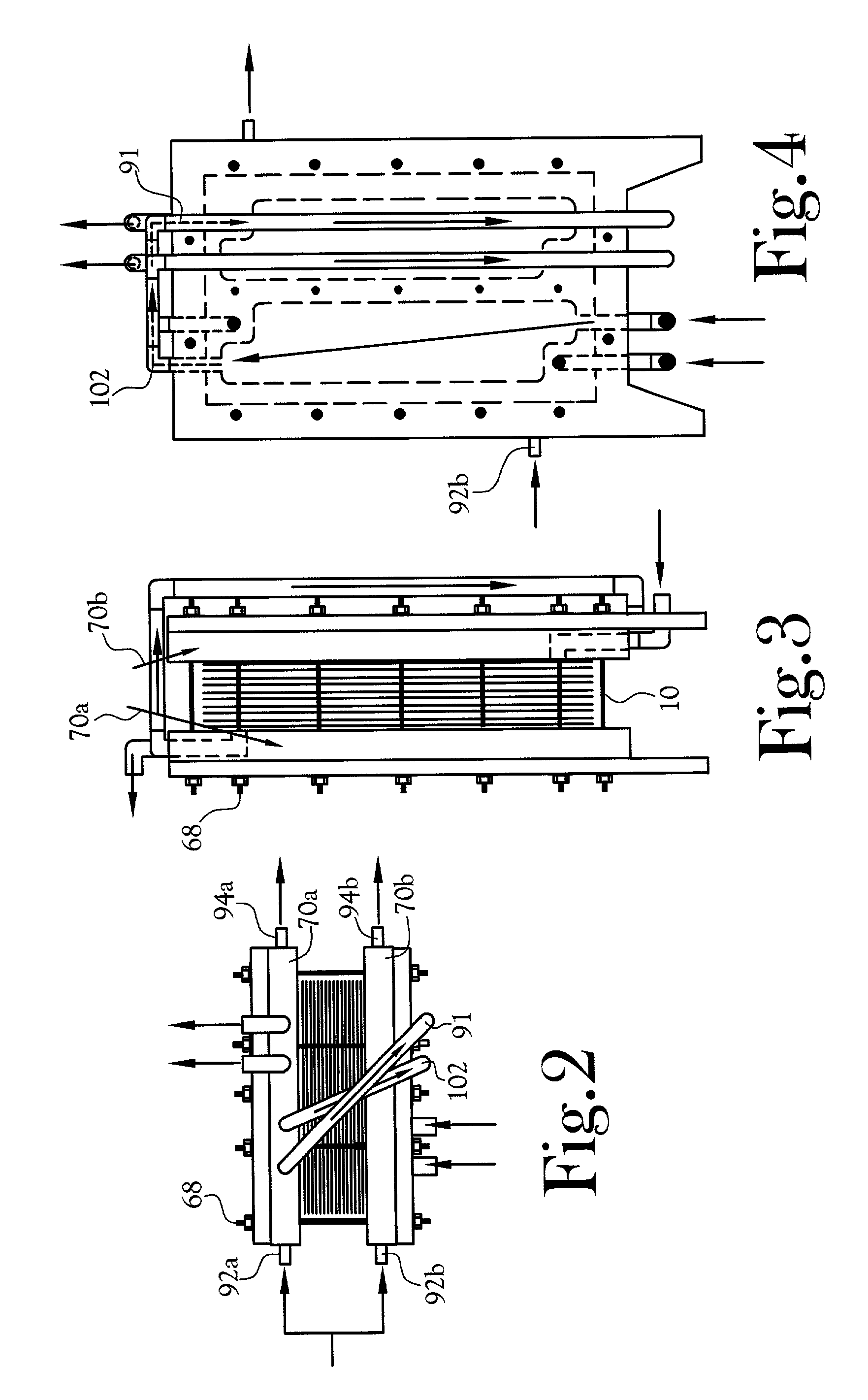 Multi-path split cell spacer and electrodialysis stack design