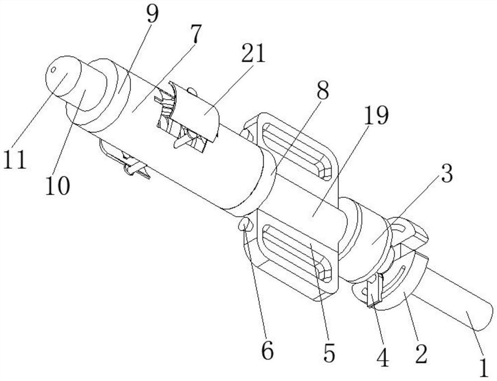 Otolaryngology department expansion device capable of conveniently expanding and supporting an auditory meatus