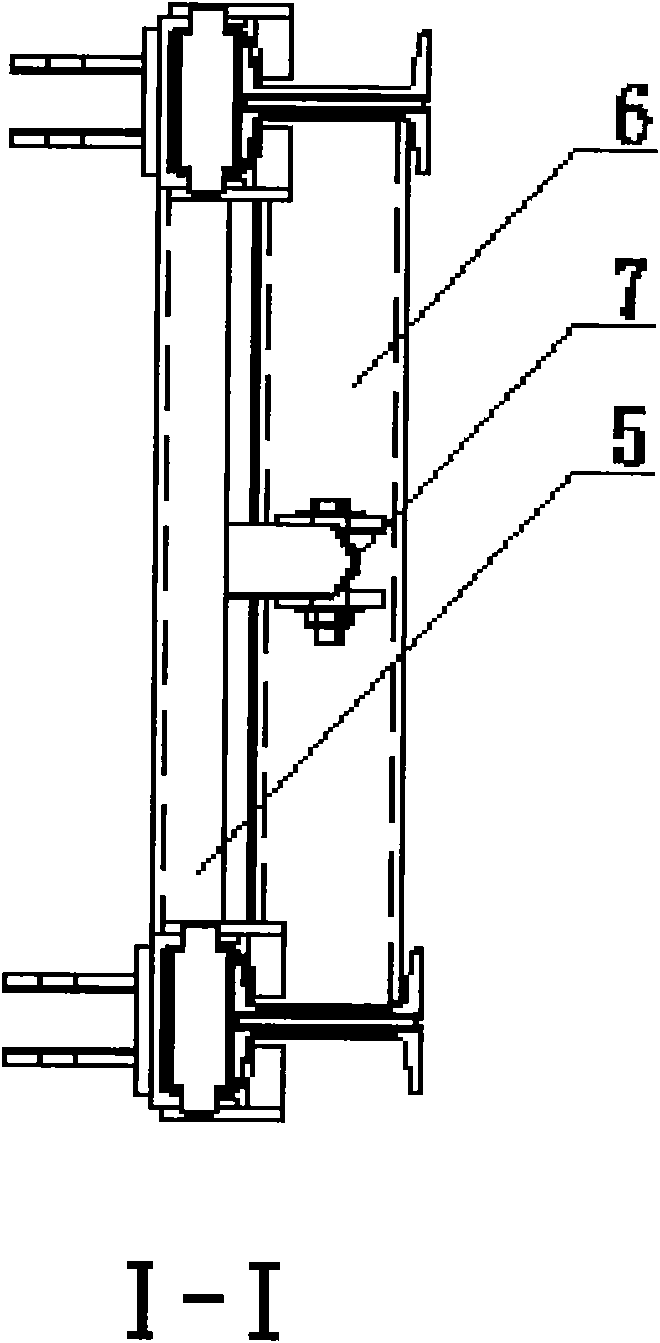 Bearing and sliding device for stretching and positioning in formwork engineering