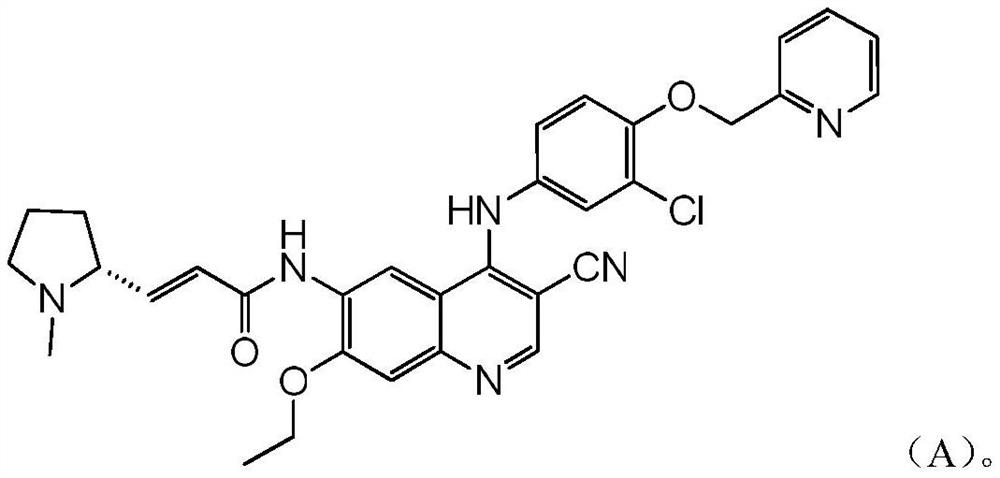 Application of EGFR/HER2 inhibitor combined with pyrimidine antimetabolic drug