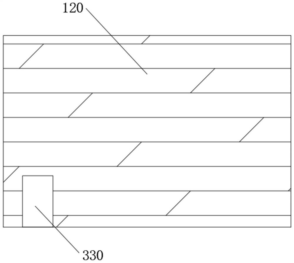 Storage cabinet used for logistics supply and capable of facilitating taking of internal parcels