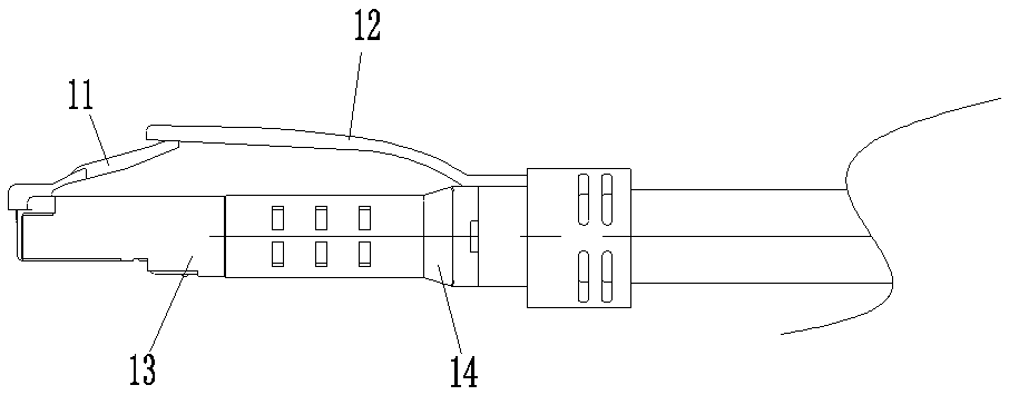 Network port plug and Ethernet connector for long unlock communication