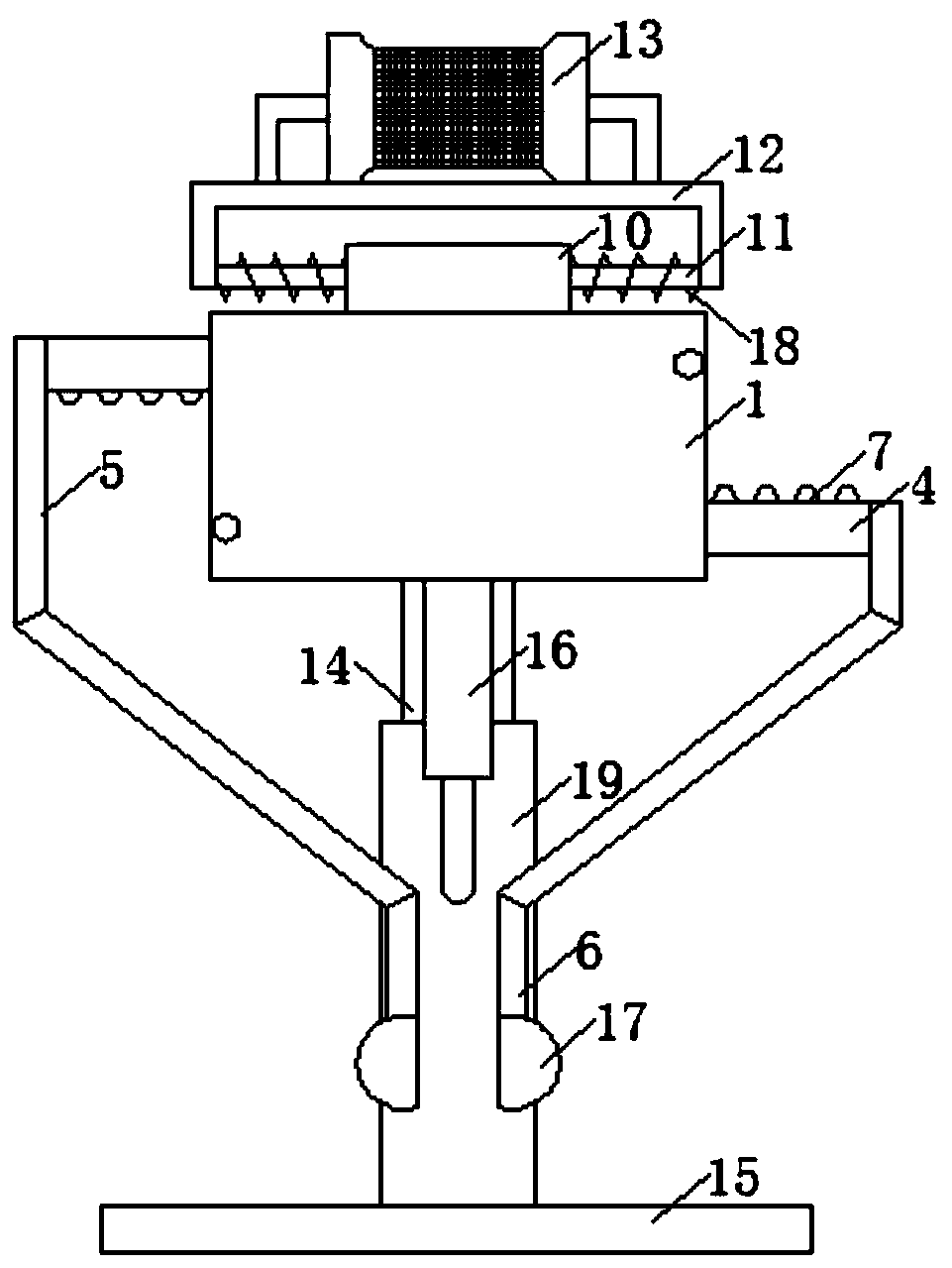 A follow-up sliding narrow gap submerged arc welding device