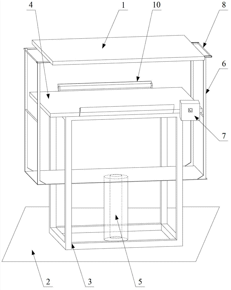 Detecting device of solar battery component