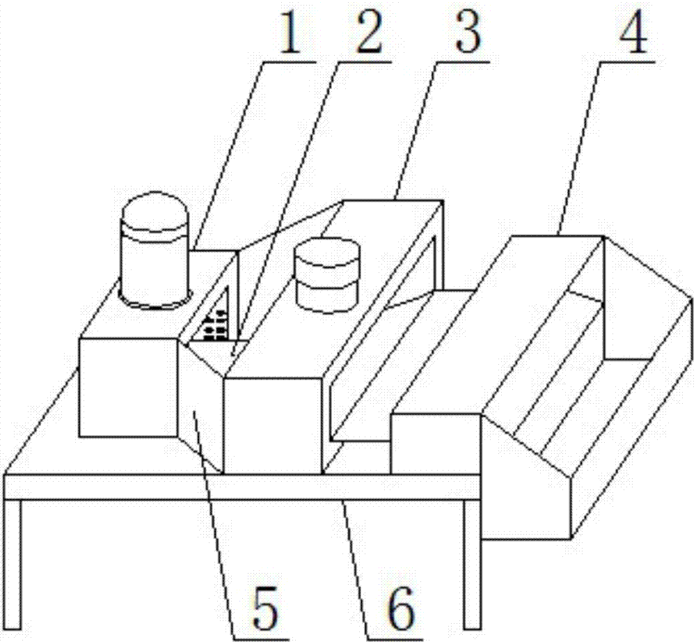 Automobile buffering steel sheet cooling device